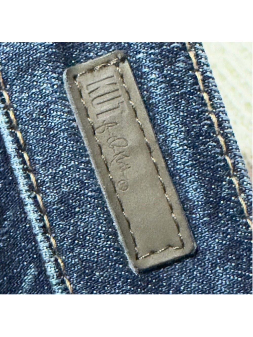 Womens sz 0 Mia Toothpick Skinny Jeans Kut from the Kloth medium/dark Blue Wash - Picture 6 of 9